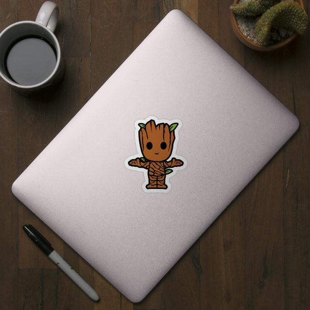 I am Groot Chibi by nataliawinyoto